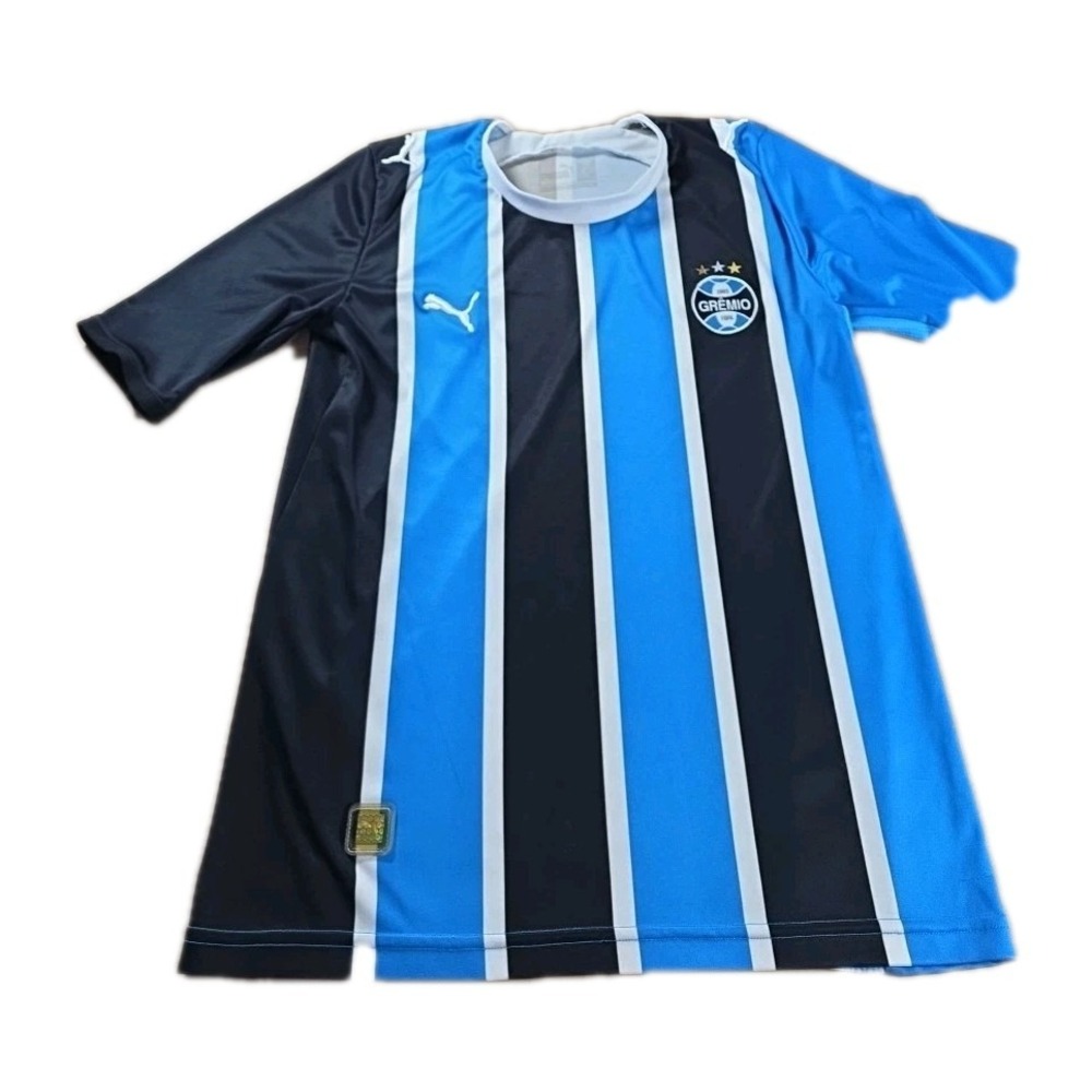 PUMA Grêmio Soccer‎ Jersey Kids Youth BLUE WHITE Football Shirt